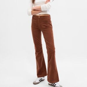 High Rise Corduroy '70s Flare Pants
